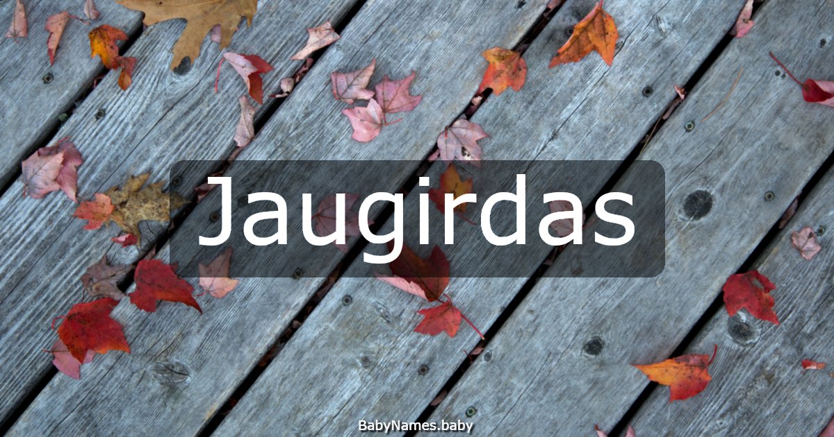 Jaugirdas