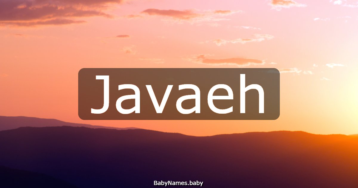 Javaeh