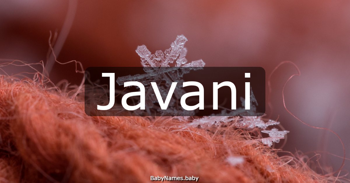 Javani