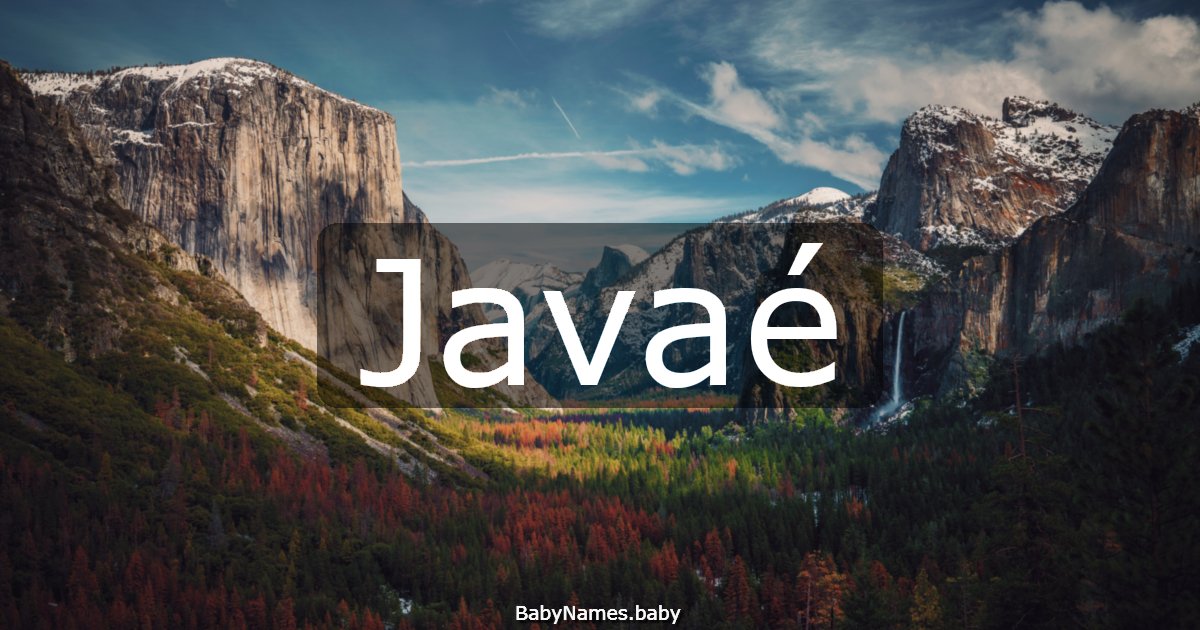 Javaé