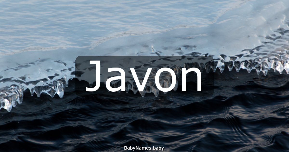 Javon