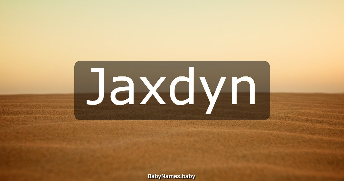 Jaxdyn