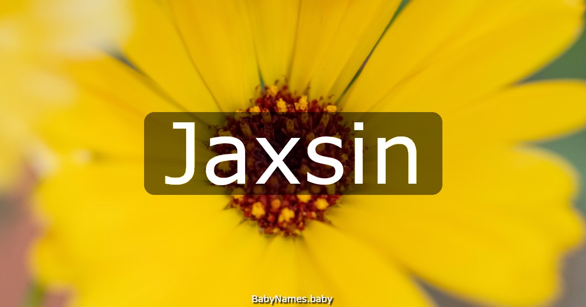 Jaxsin