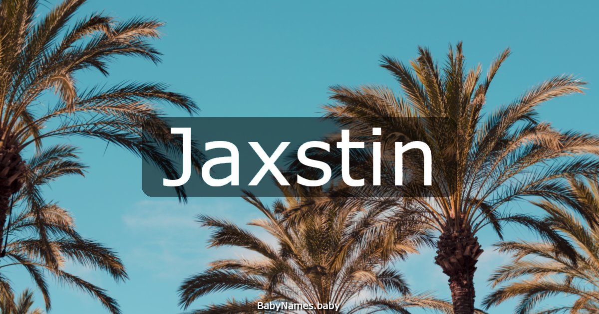 Jaxstin