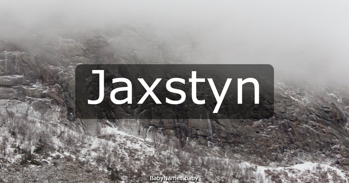 Jaxstyn