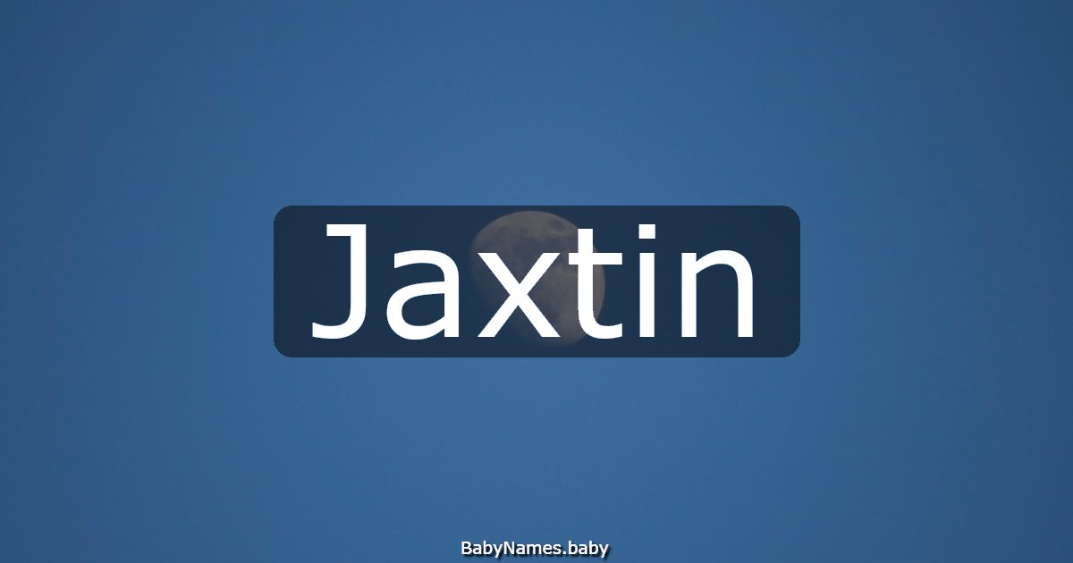 Jaxtin
