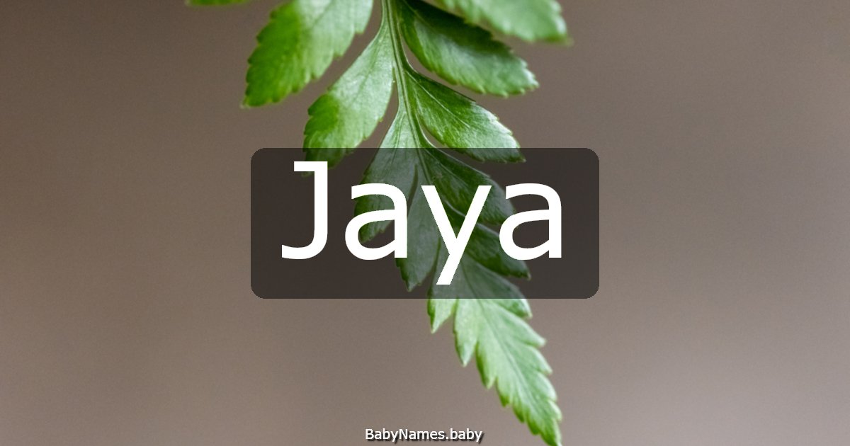 Jaya