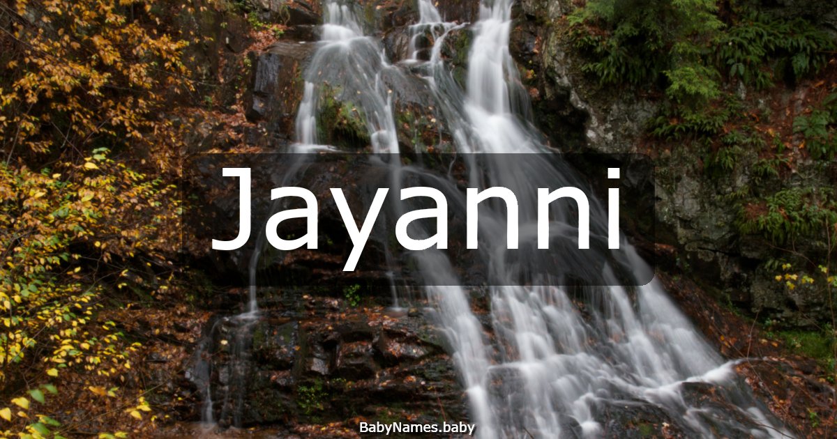 Jayanni