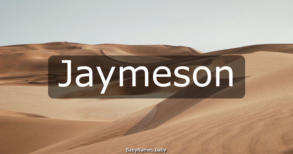 Jaymeson