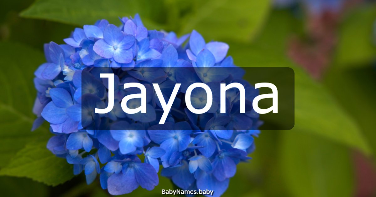Jayona