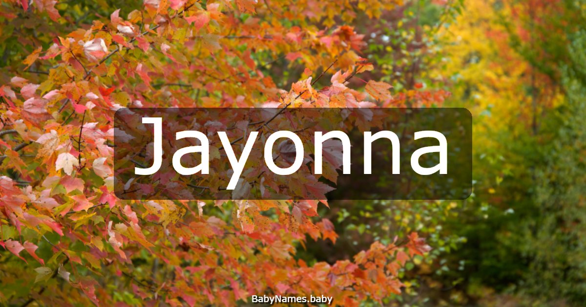 Jayonna