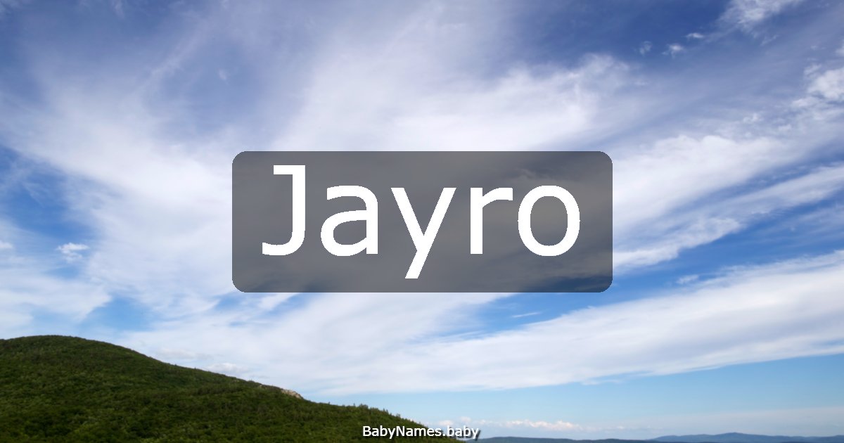 Jayro