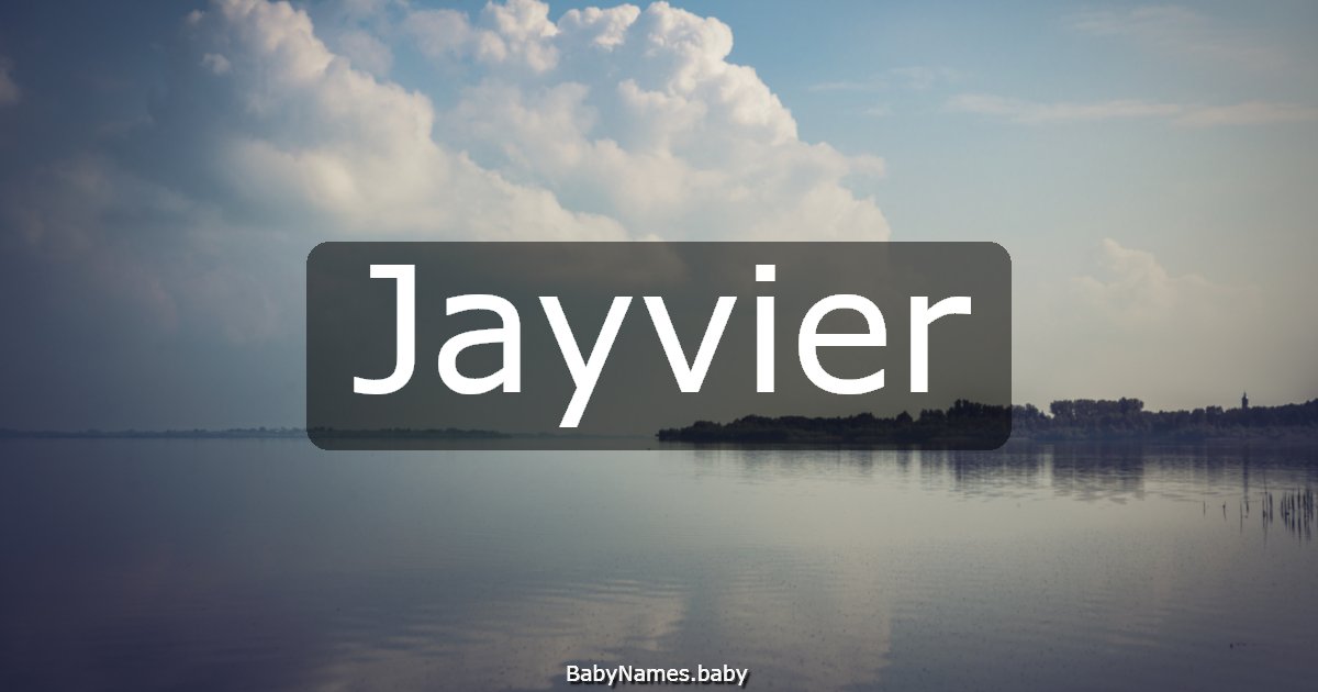 Jayvier