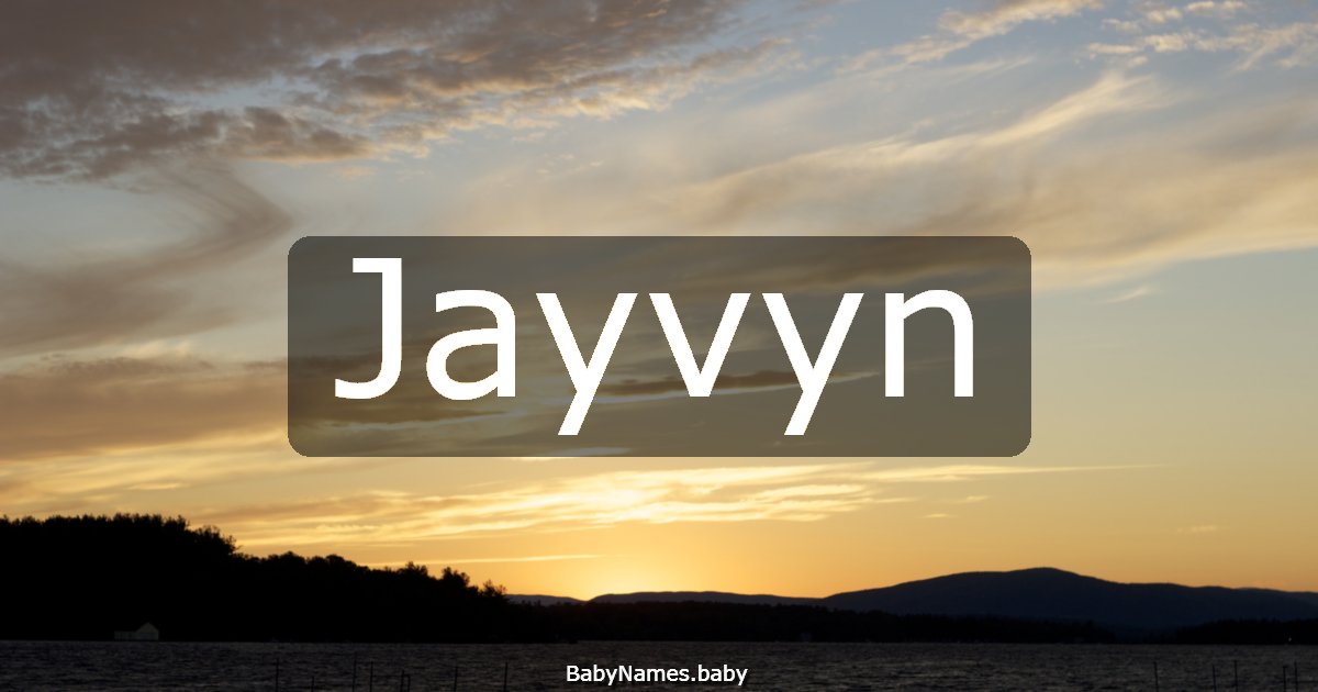 Jayvyn