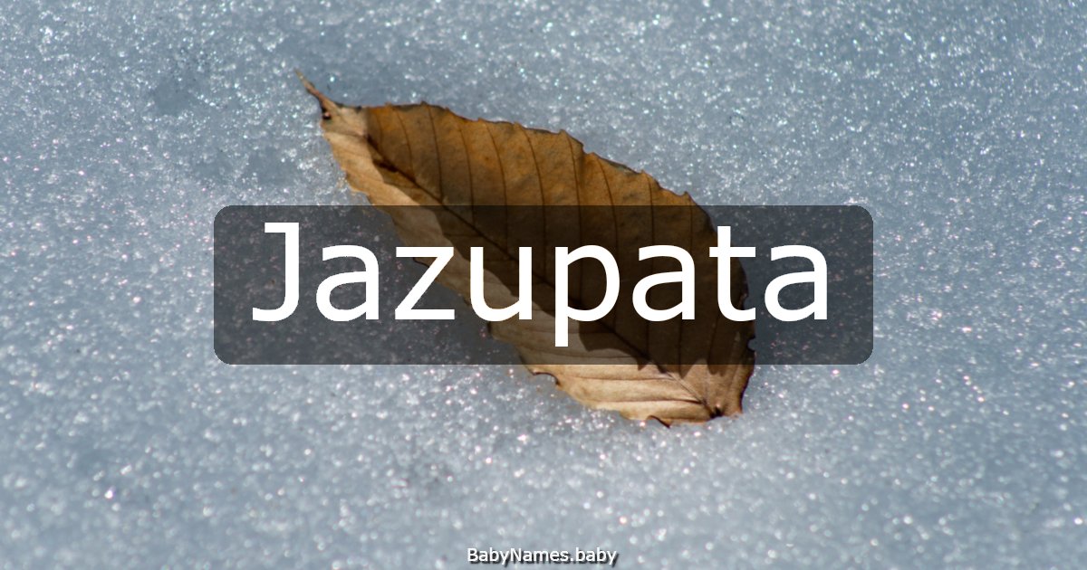 Jazupata