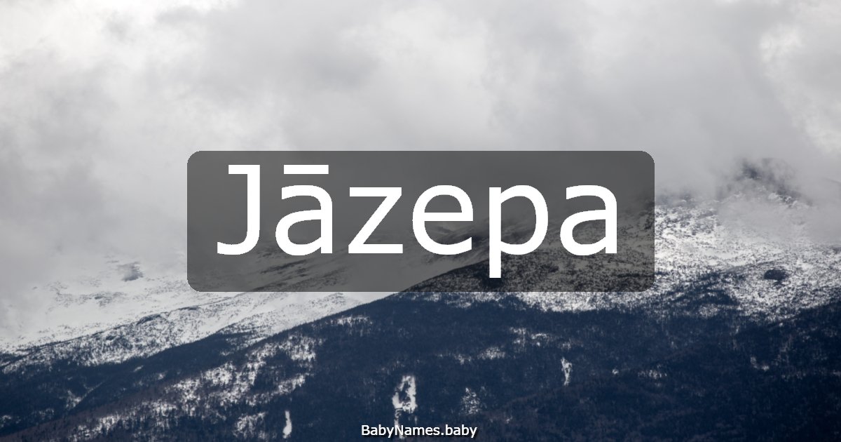 Jāzepa