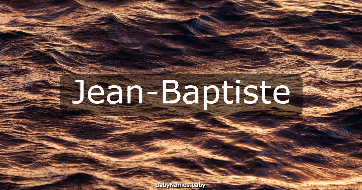 Jean-Baptiste
