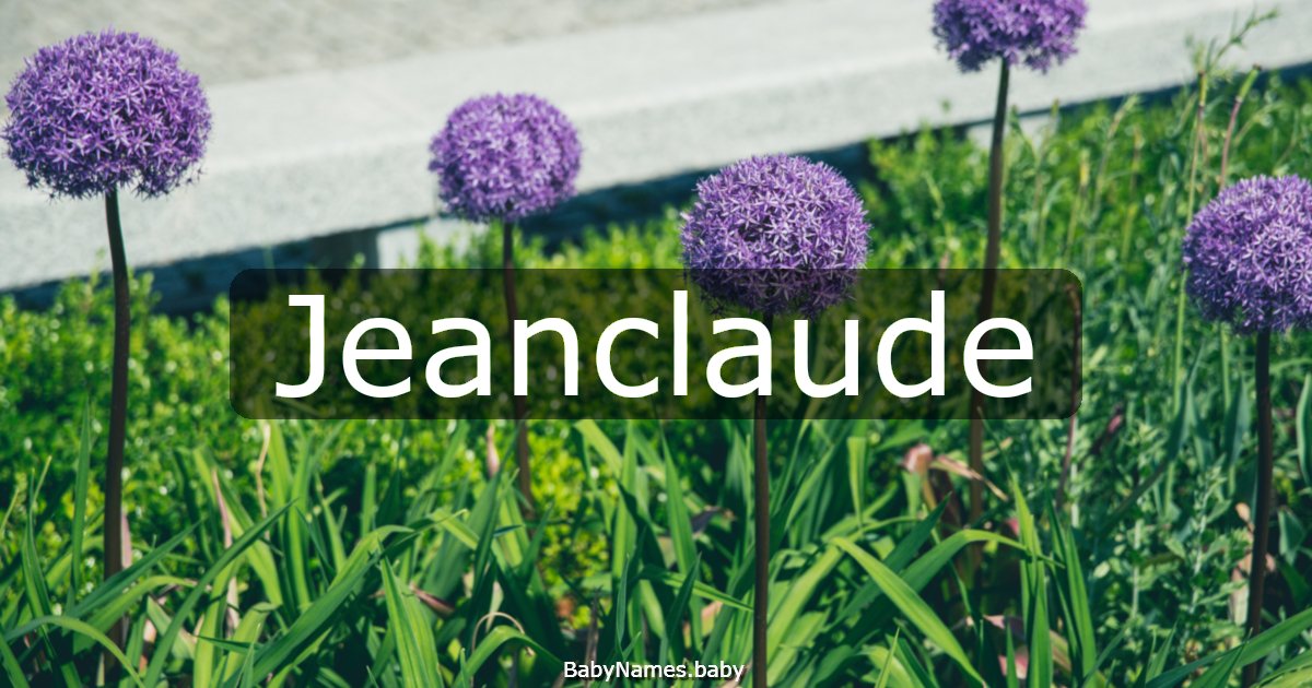 Jeanclaude