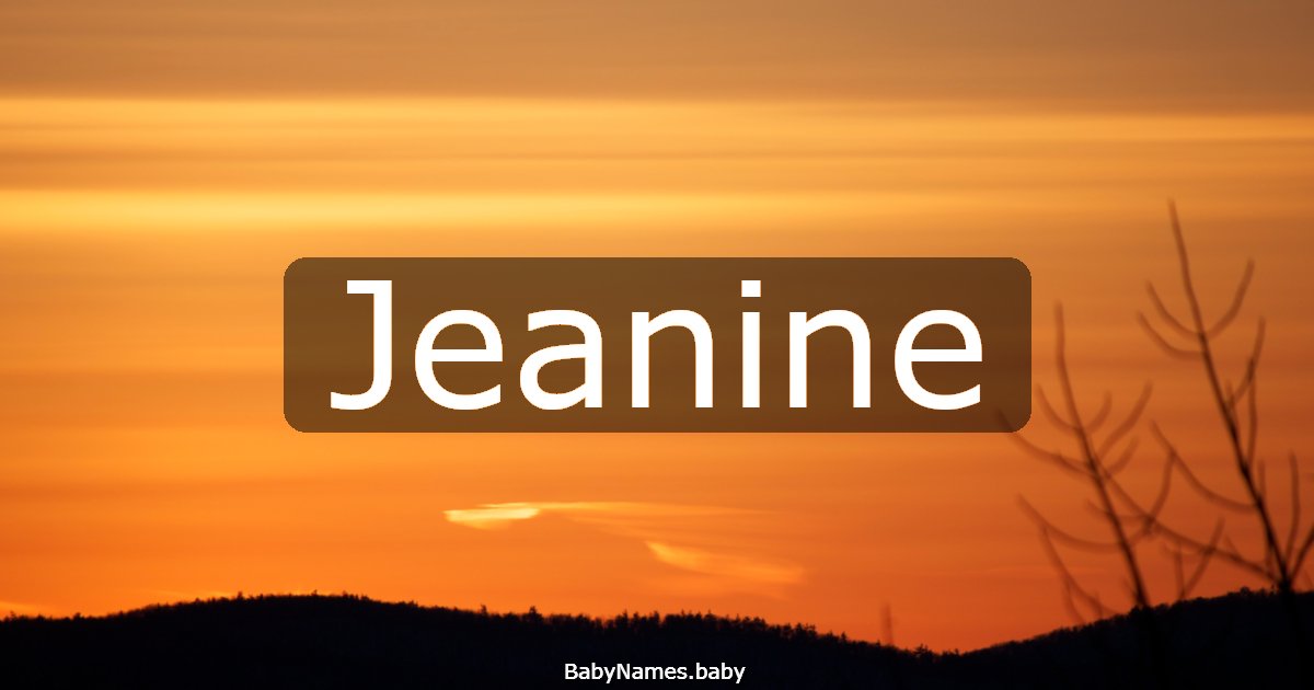 Jeanine