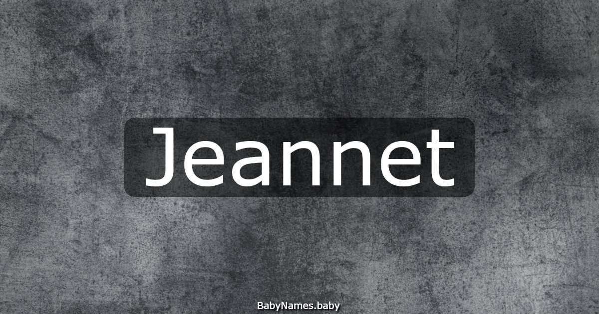Jeannet