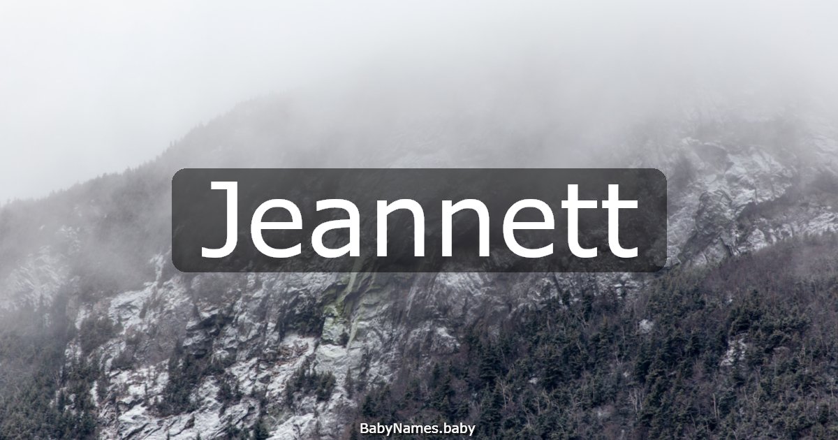 Jeannett