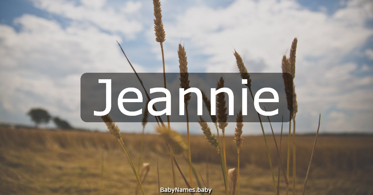 Jeannie