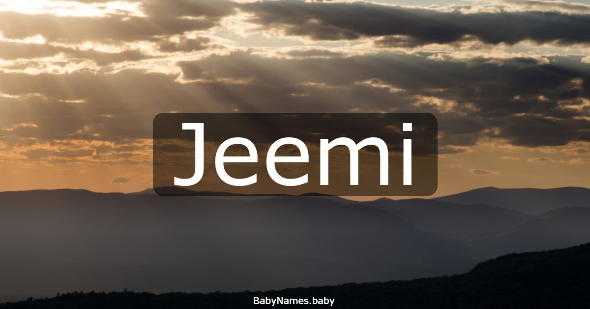 Jeemi