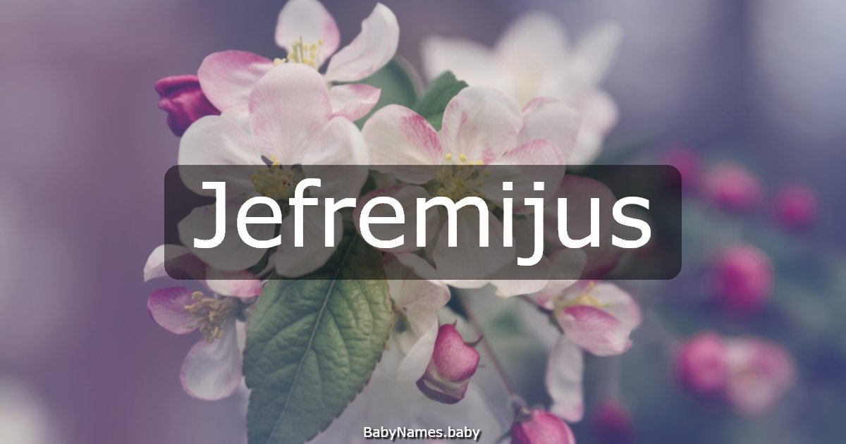 Jefremijus
