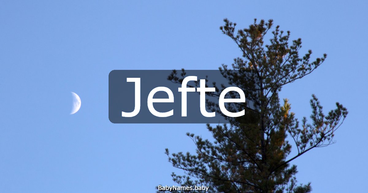 Jefte