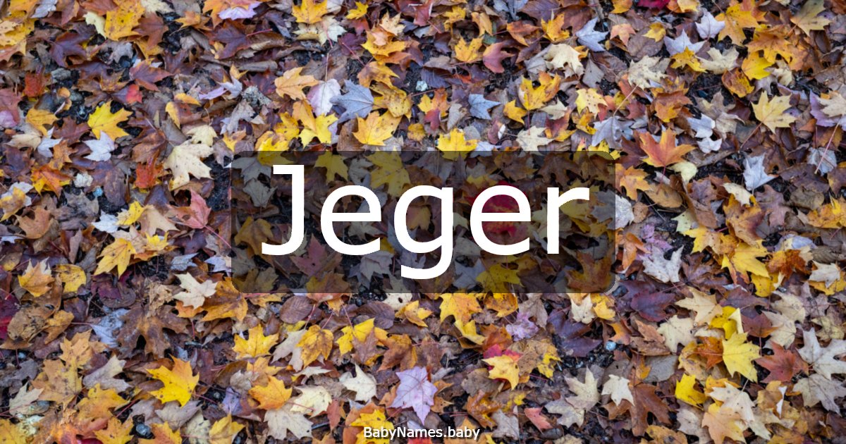 Jeger