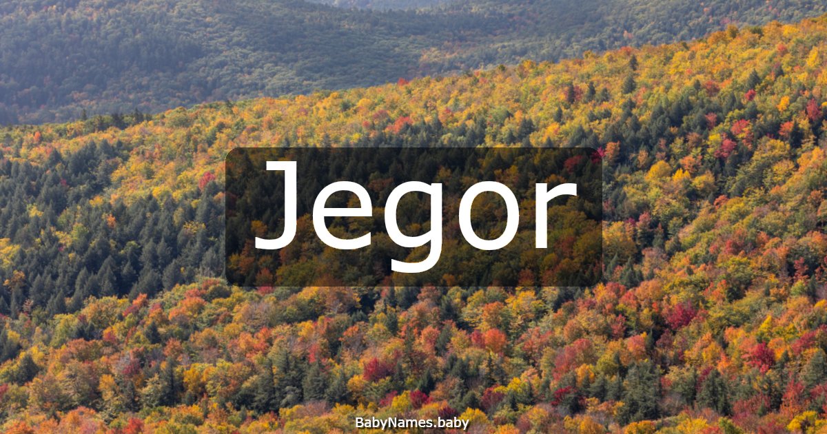 Jegor
