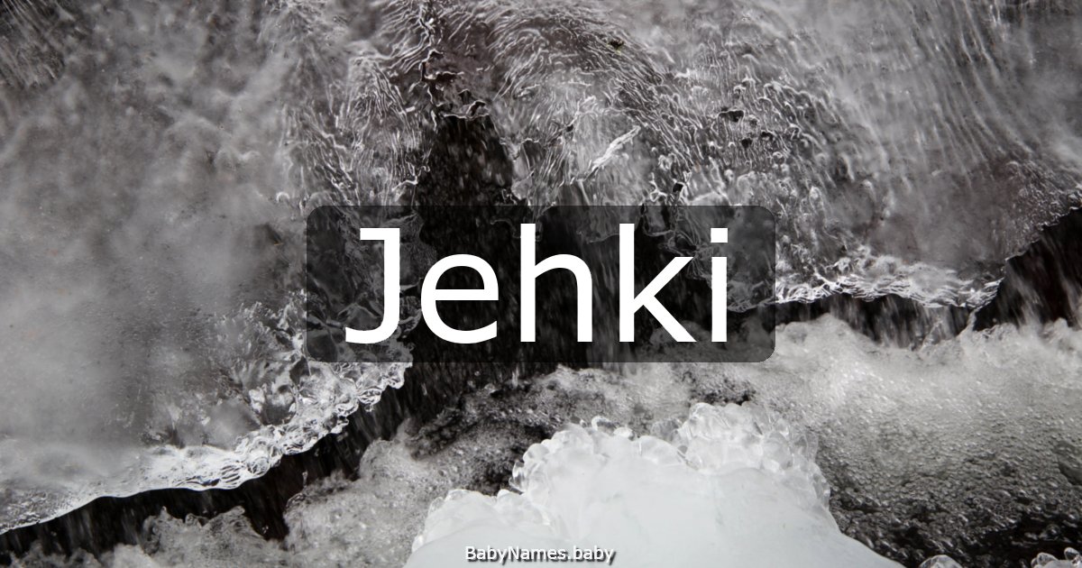 Jehki