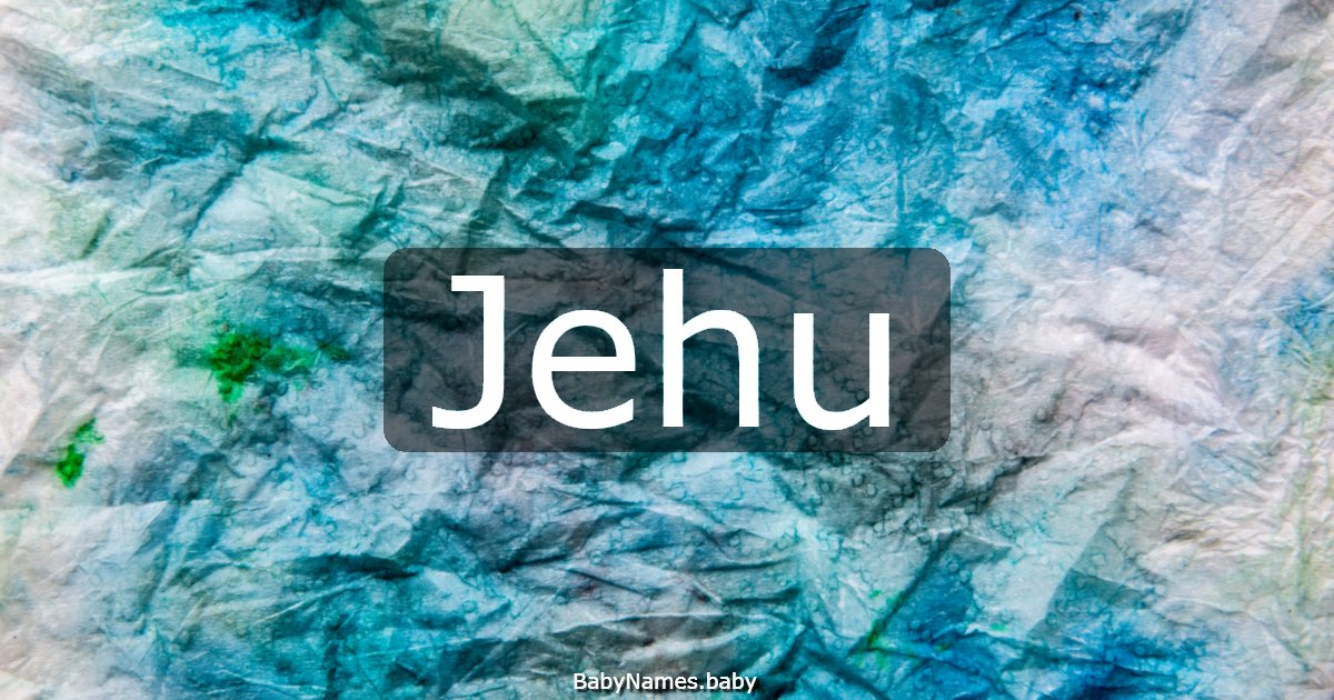 Jehu