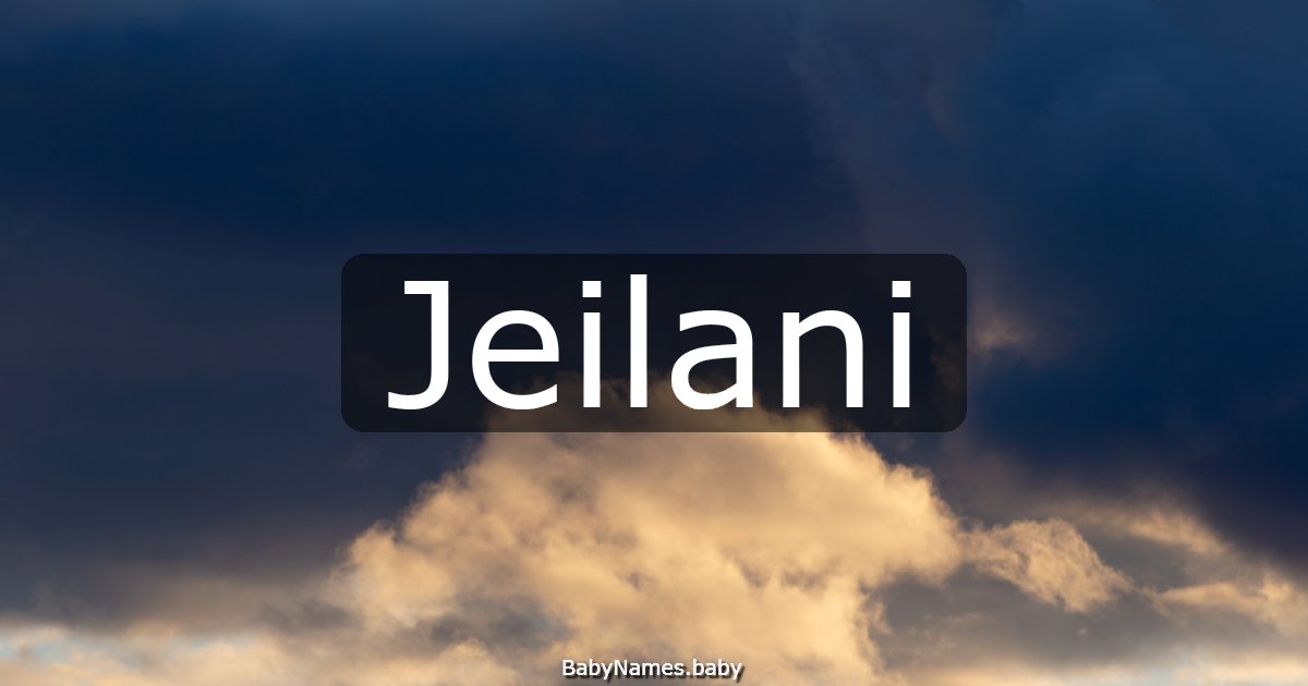 Jeilani