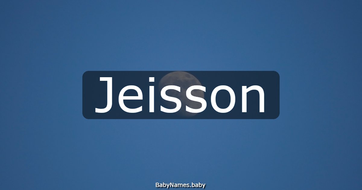 Jeisson