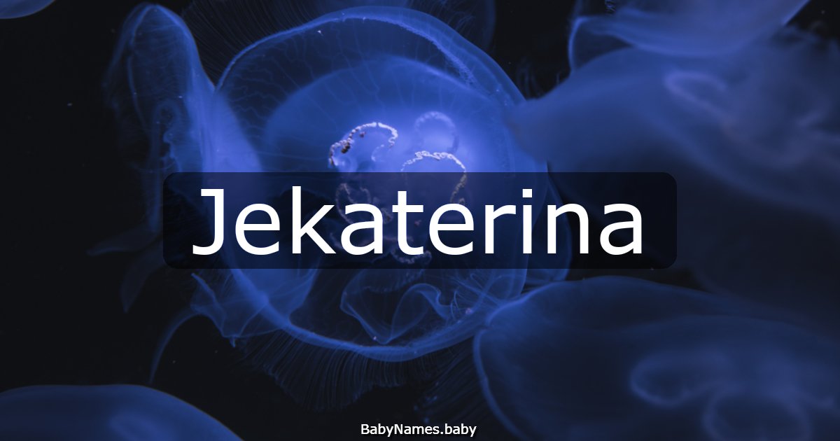 Jekaterina