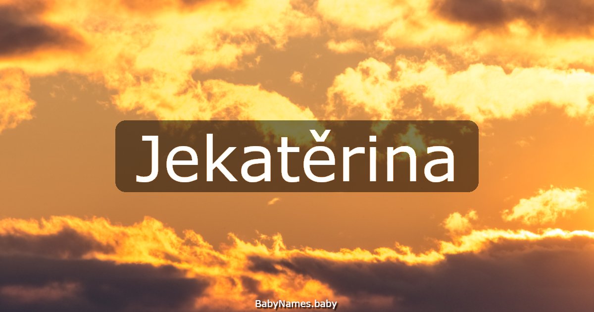 Jekatěrina