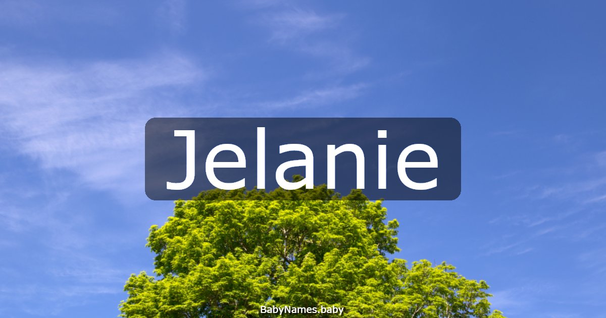 Jelanie