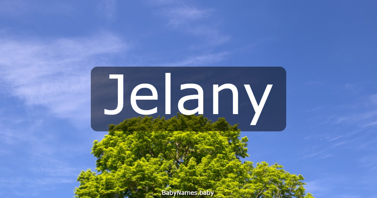 Jelany