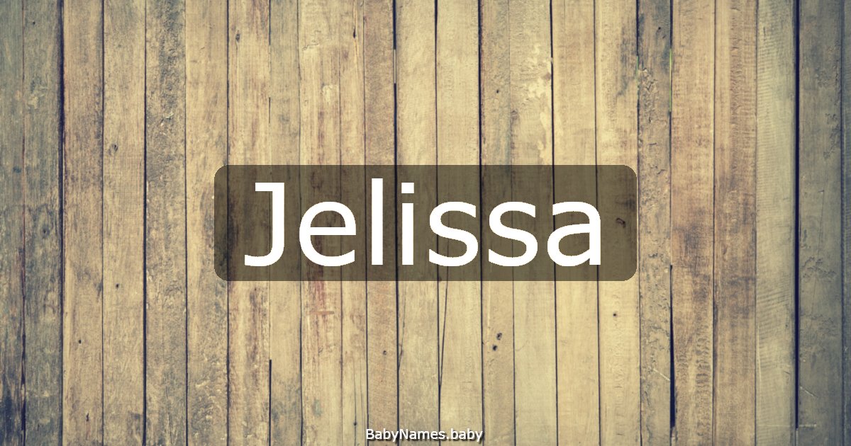 Jelissa