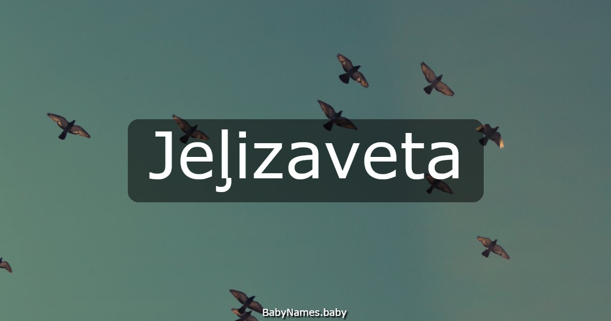 Jeļizaveta