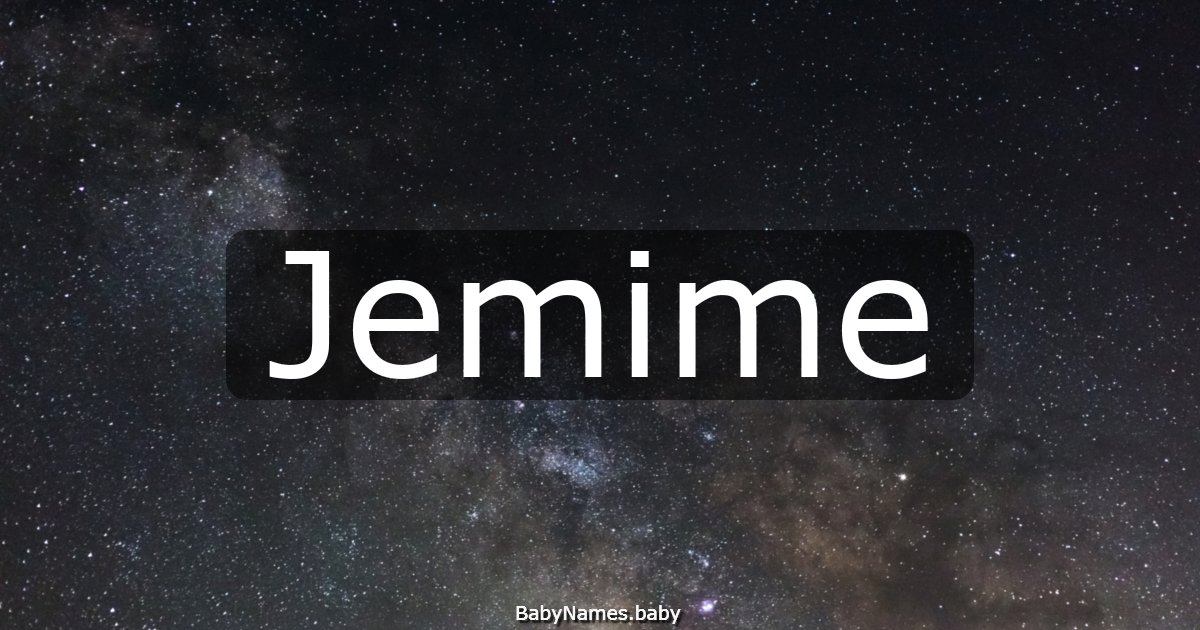 Jemime
