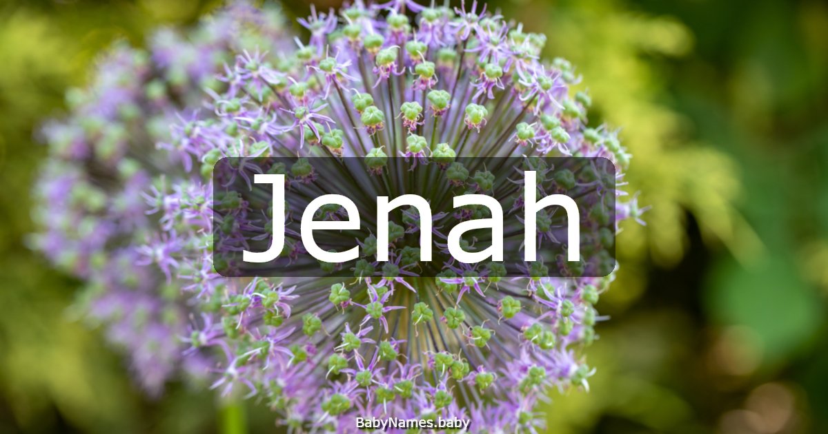 Jenah