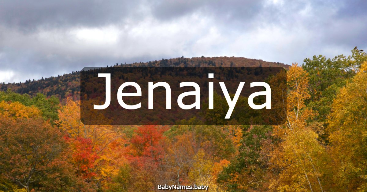 Jenaiya