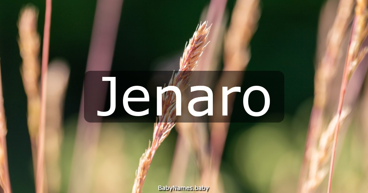 Jenaro