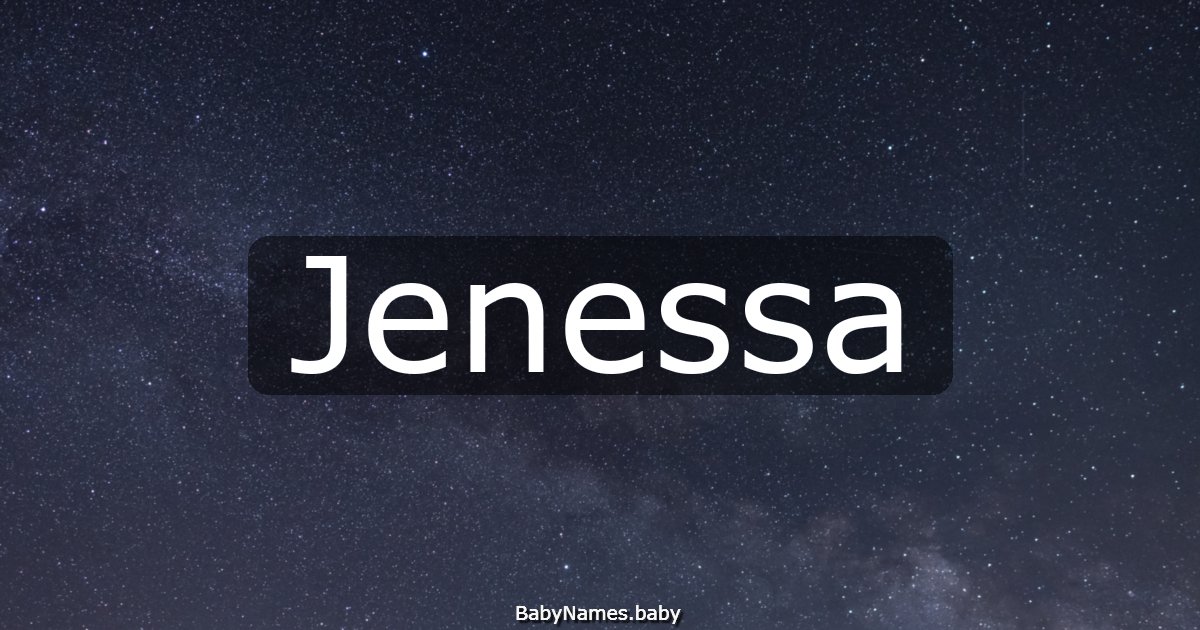 Jenessa