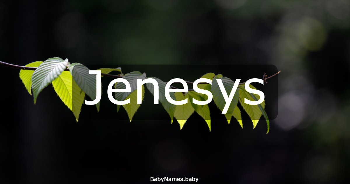 Jenesys