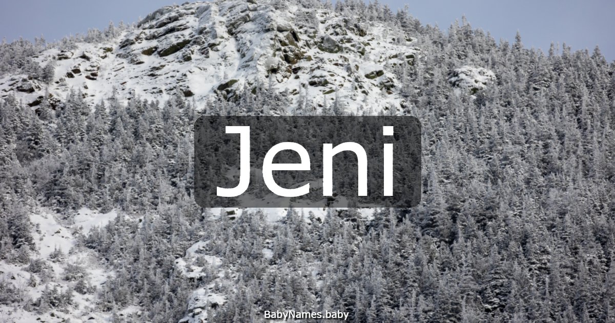 Jeni
