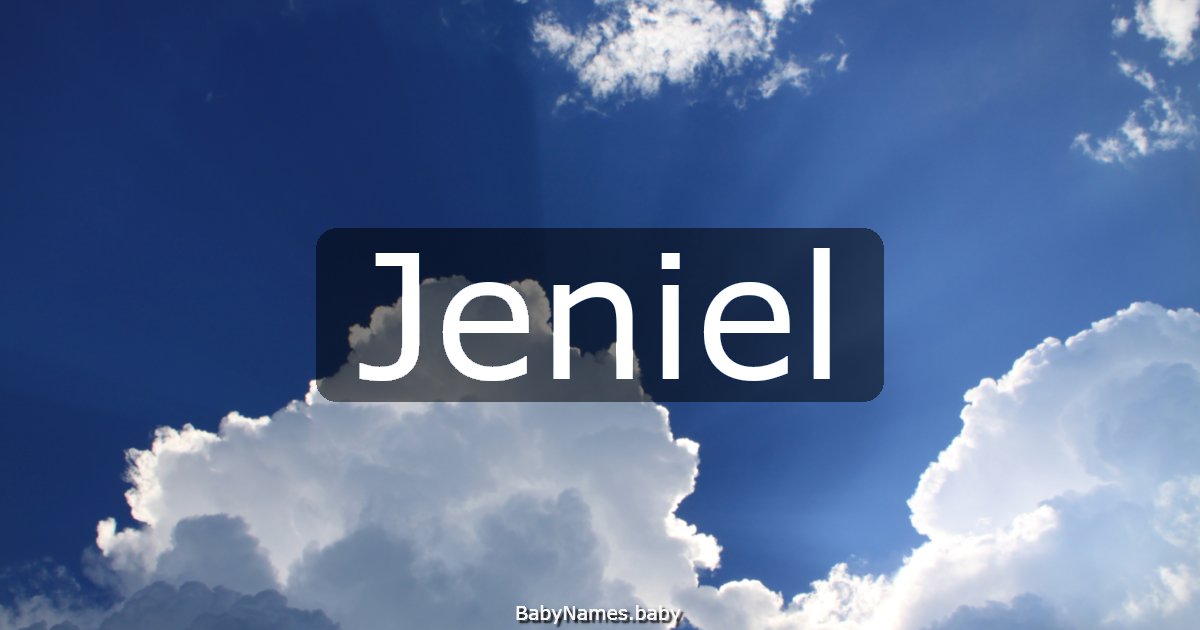 Jeniel