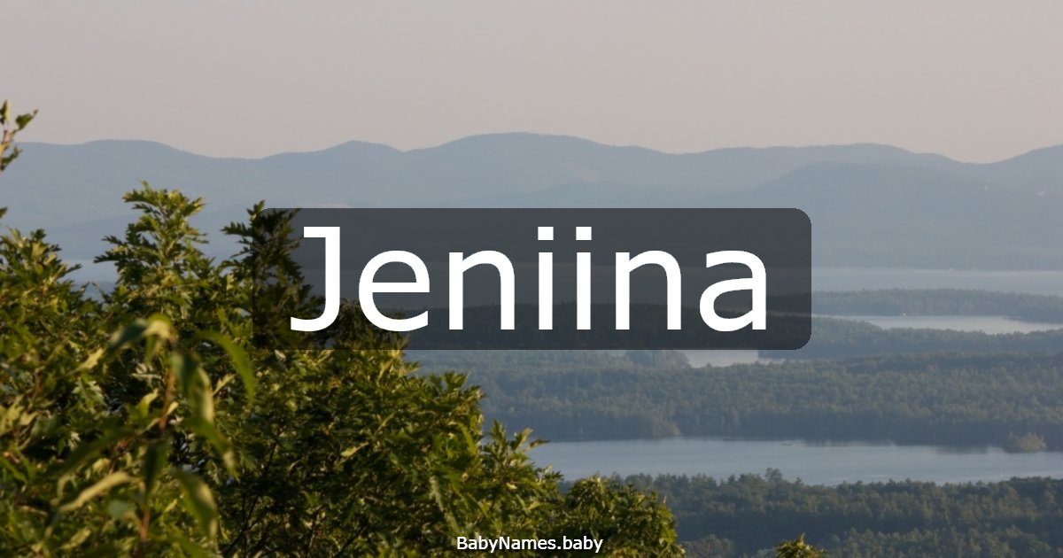 Jeniina